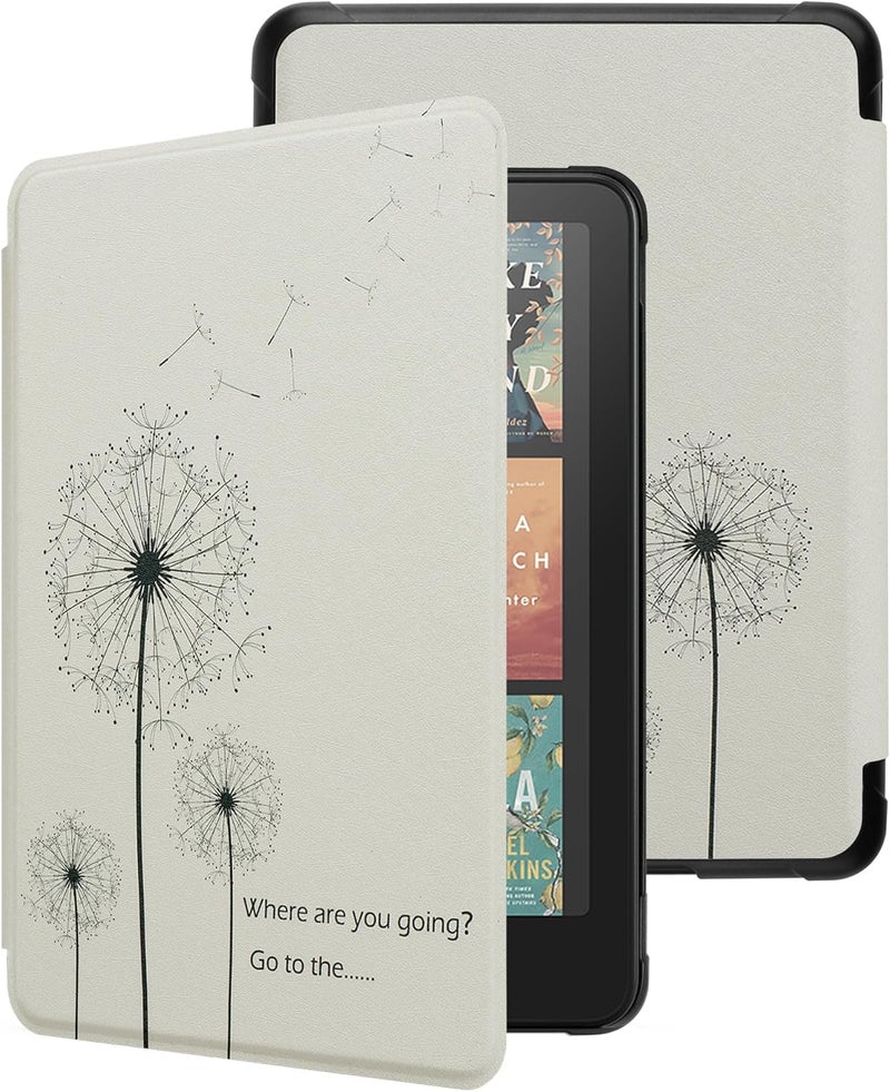 WALNEW Case for 7-inch Kindle Paperwhite 12th Gen 2024 and Colorsoft Signature Edition, Premium PU Leather Protective Cover for Kindle Paperwhite, Auto Wake/Sleep - Image 1